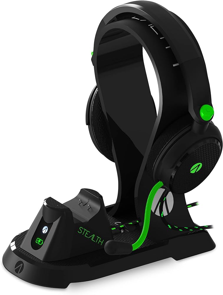 Street Gaming Stealth Gaming Headset With Stand Stealth Radar Glow