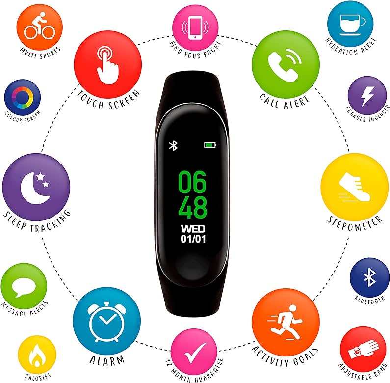 Smartwatch Tikkers TKS01-0012 - Orologio Intelligente Con Funzioni Fitness E Notifiche - Foto 2