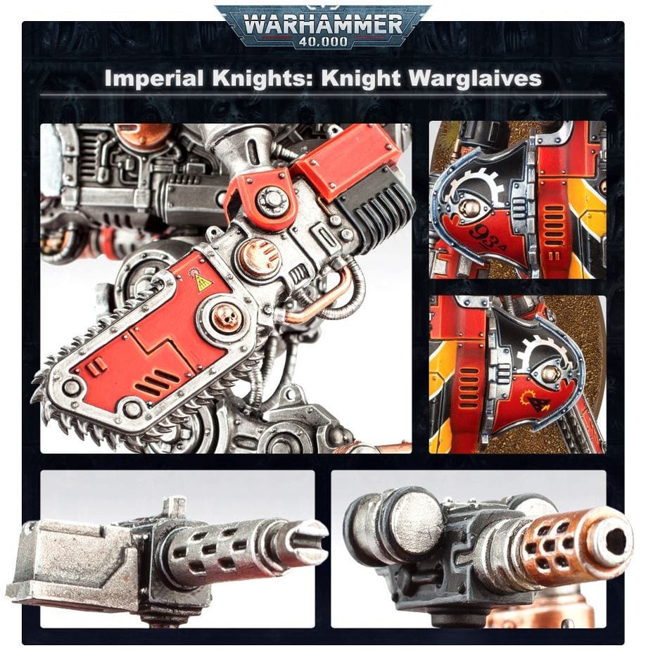 Warhammer 40K IMPERIAL KNIGHTS: KNIGHT ARMIGERS - Gadget Converters