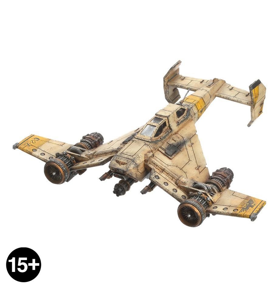 Warhammer - Forge World - Imperial Navy Avenger Strike Fighter (New) - Gadget Converters