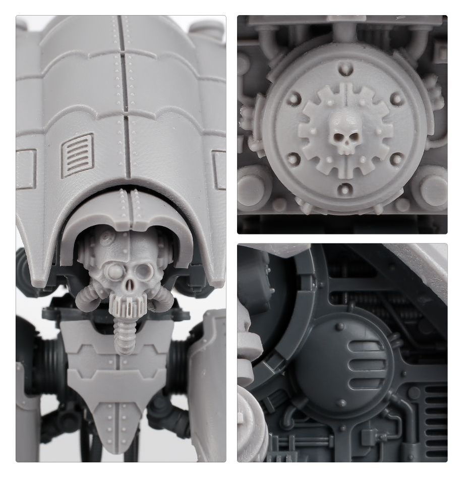 Warhammer - Forge World - MECHANICUM KNIGHT MOIRAX WITH LIGHTNING LOCKS (New) - Gadget Converters