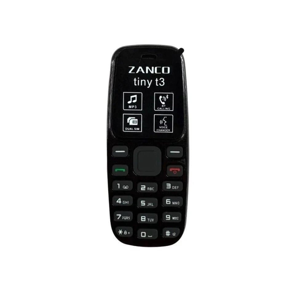 ZANCO TINY T3 WORLD'S SMALLEST PHONES (UNLOCKED) - Gadget Converters