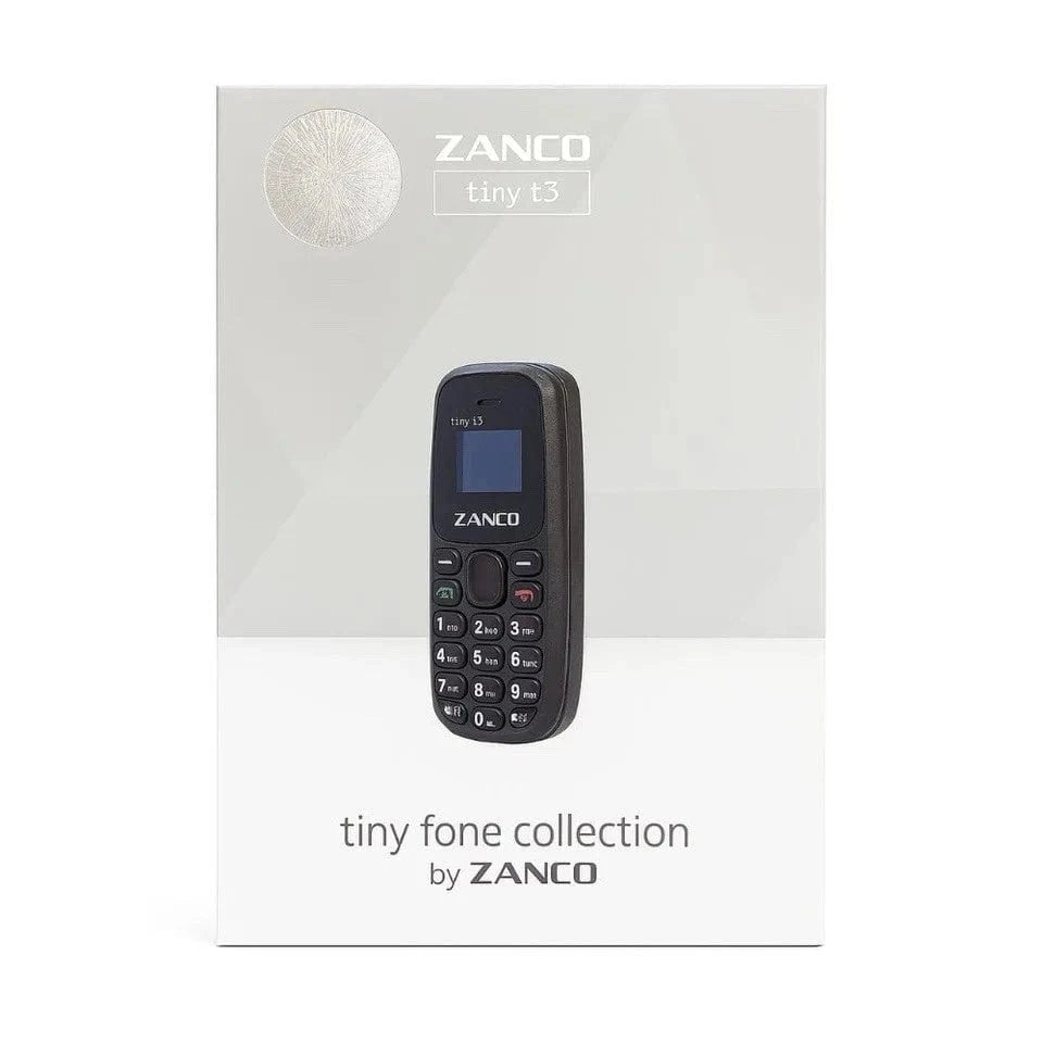 ZANCO TINY T3 WORLD'S SMALLEST PHONES (UNLOCKED) - Gadget Converters
