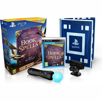 PS3 Move Game Book Of Spells - PS3 Move Controller, Camera + J.K Rowling Book Of Spells (New Opened, Never Used) - Gadget Converters