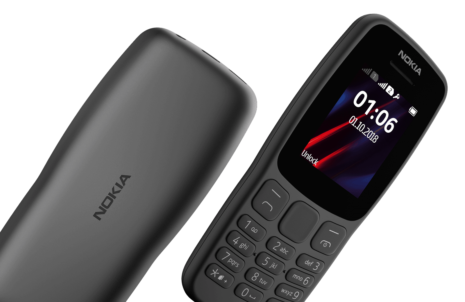 Sim Free Nokia 106 - Dual Sim, Unlocked - Gadget Converters
