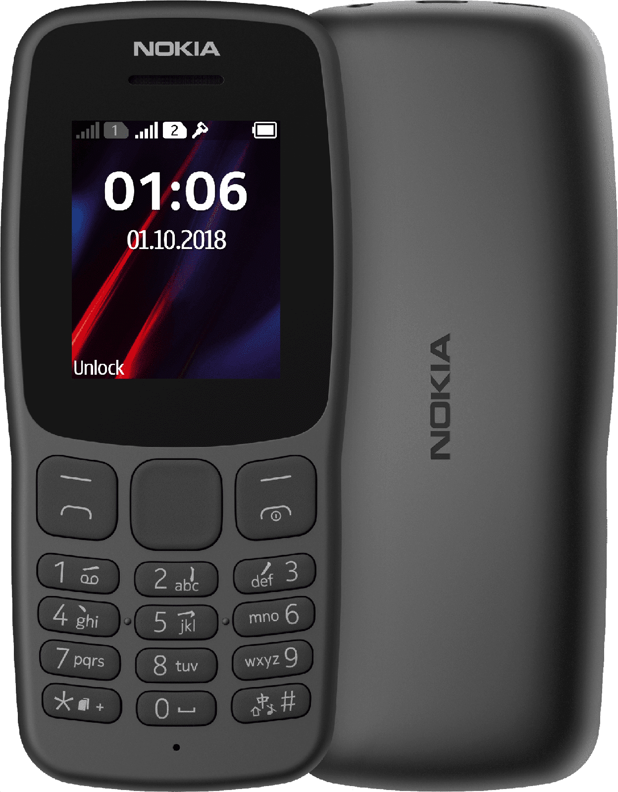 Sim Free Nokia 106 - Dual Sim, Unlocked - Gadget Converters